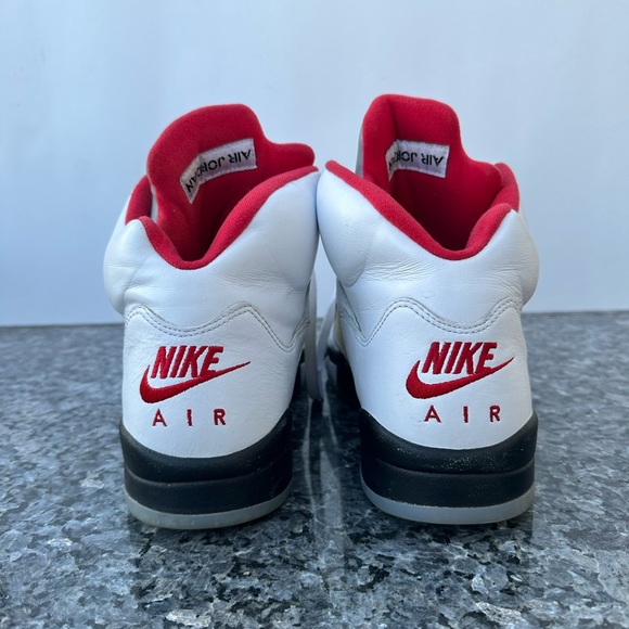 Nike Air Jordan 5 Retro Fire Red (2020) White Shoe Men\'s Size 12 DA1911-102 main image 15